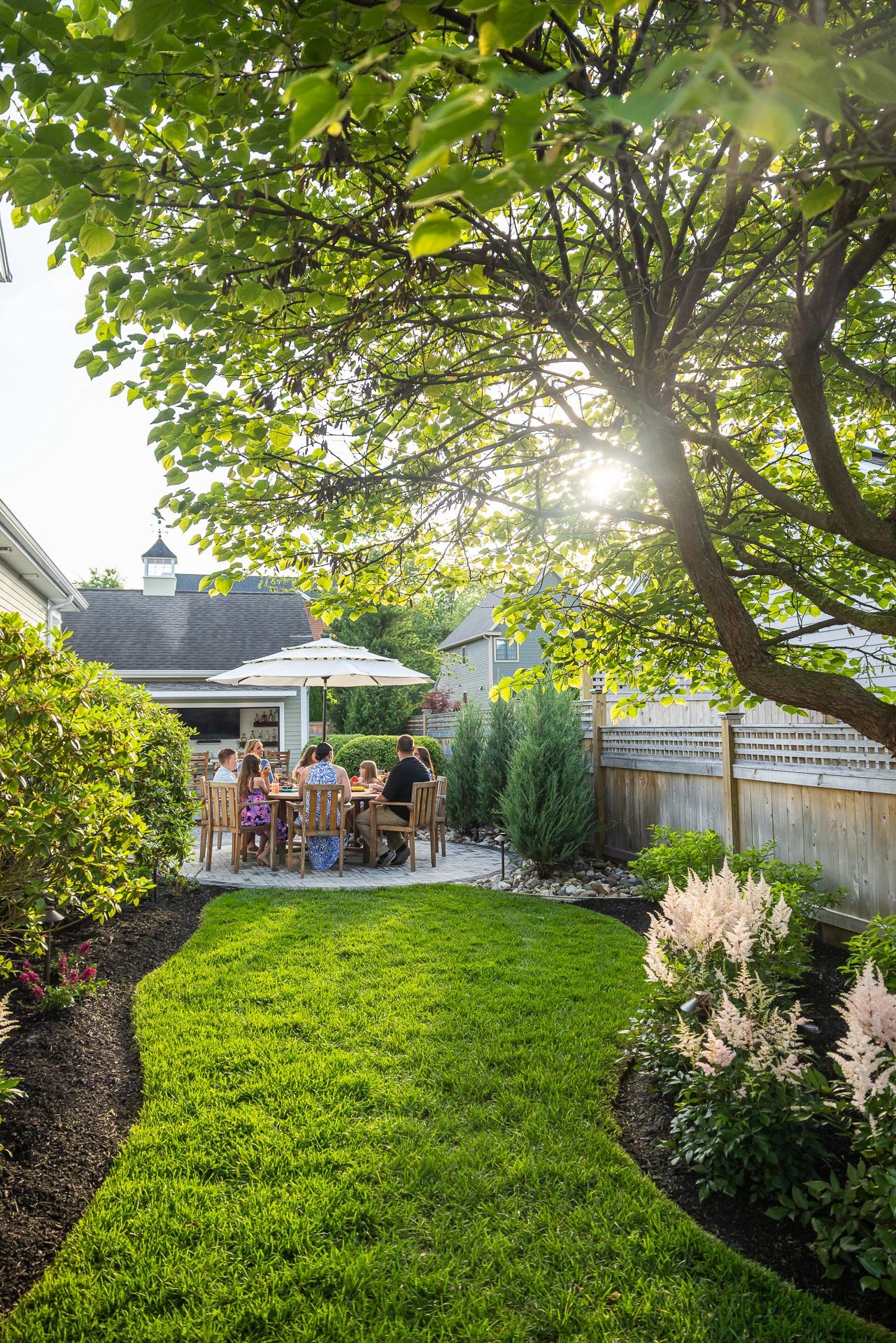 troy backyard landscape space