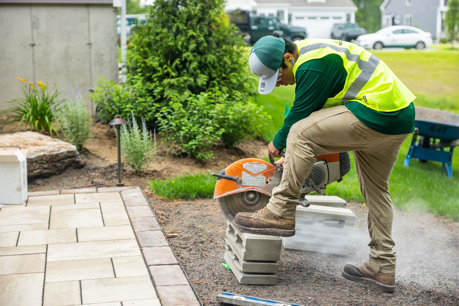 tools like this cutoff saw are not commonly owned by homeowners