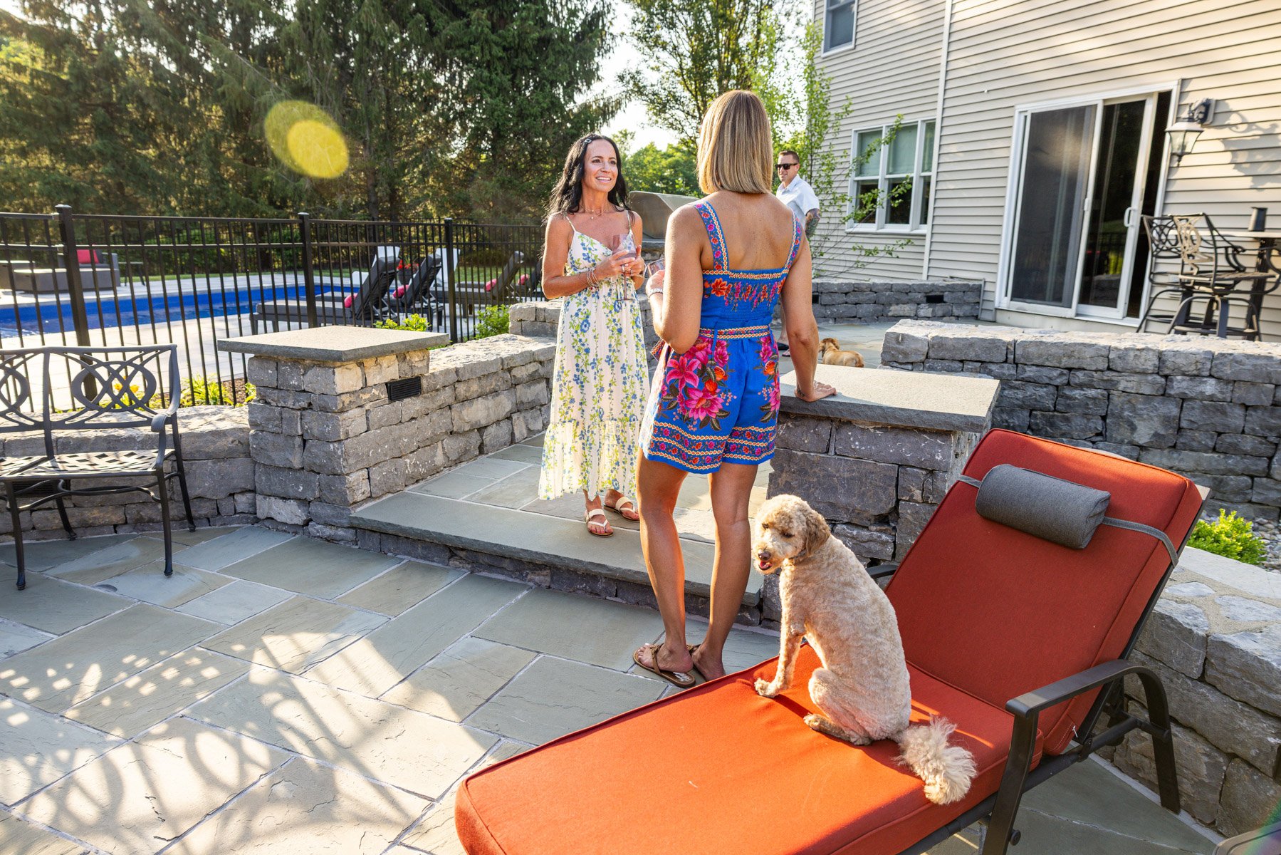 patios can become the central gathering place for the whole family