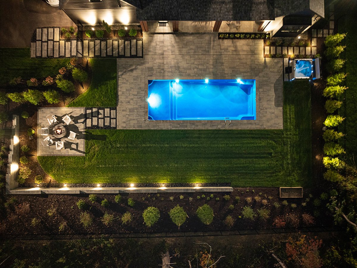 landscape and pool lighting