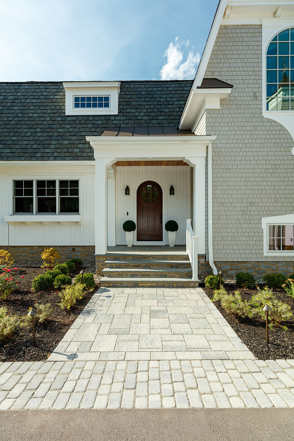 front entry landscaping lake george