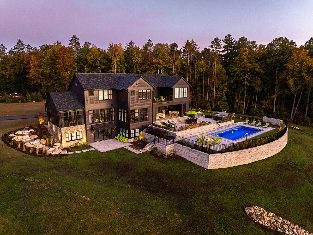 phased landscape design project