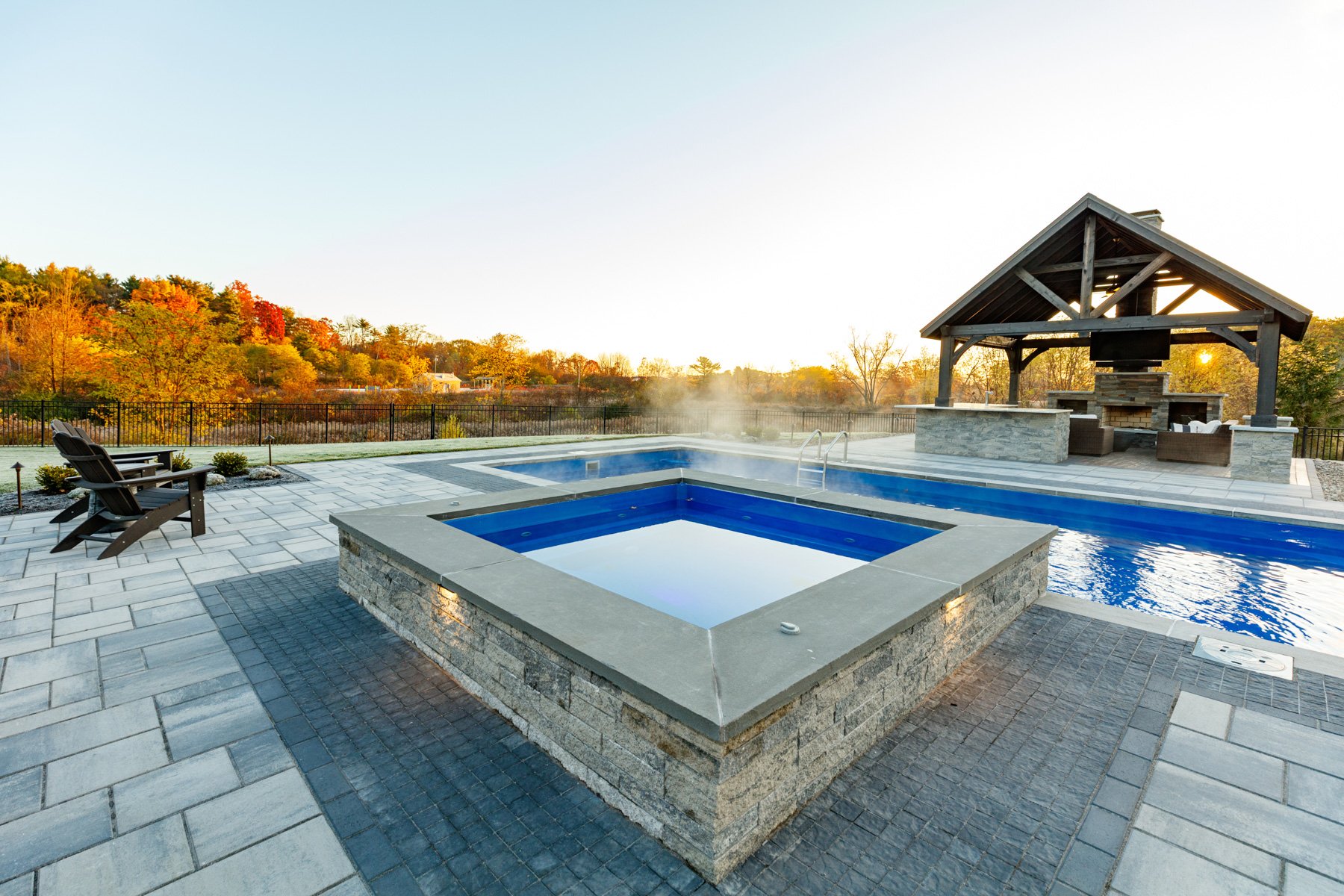 integrated spas add year-round functionality