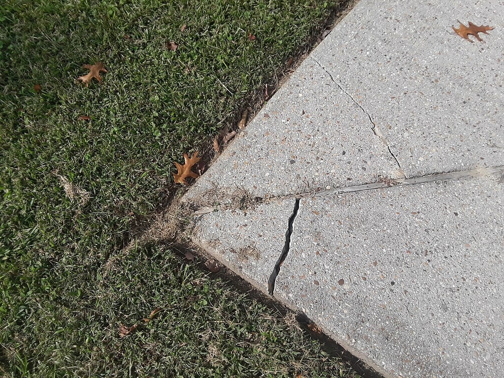 concrete can crack easily if installed poorly