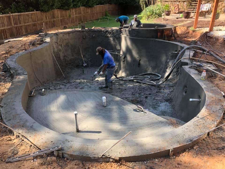gunite pool installation process