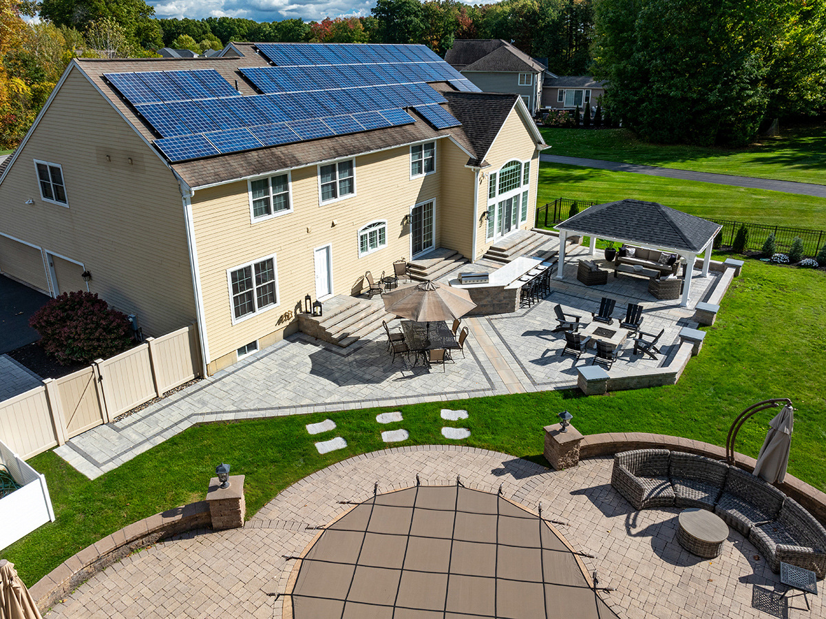 clifton park backyard landscape