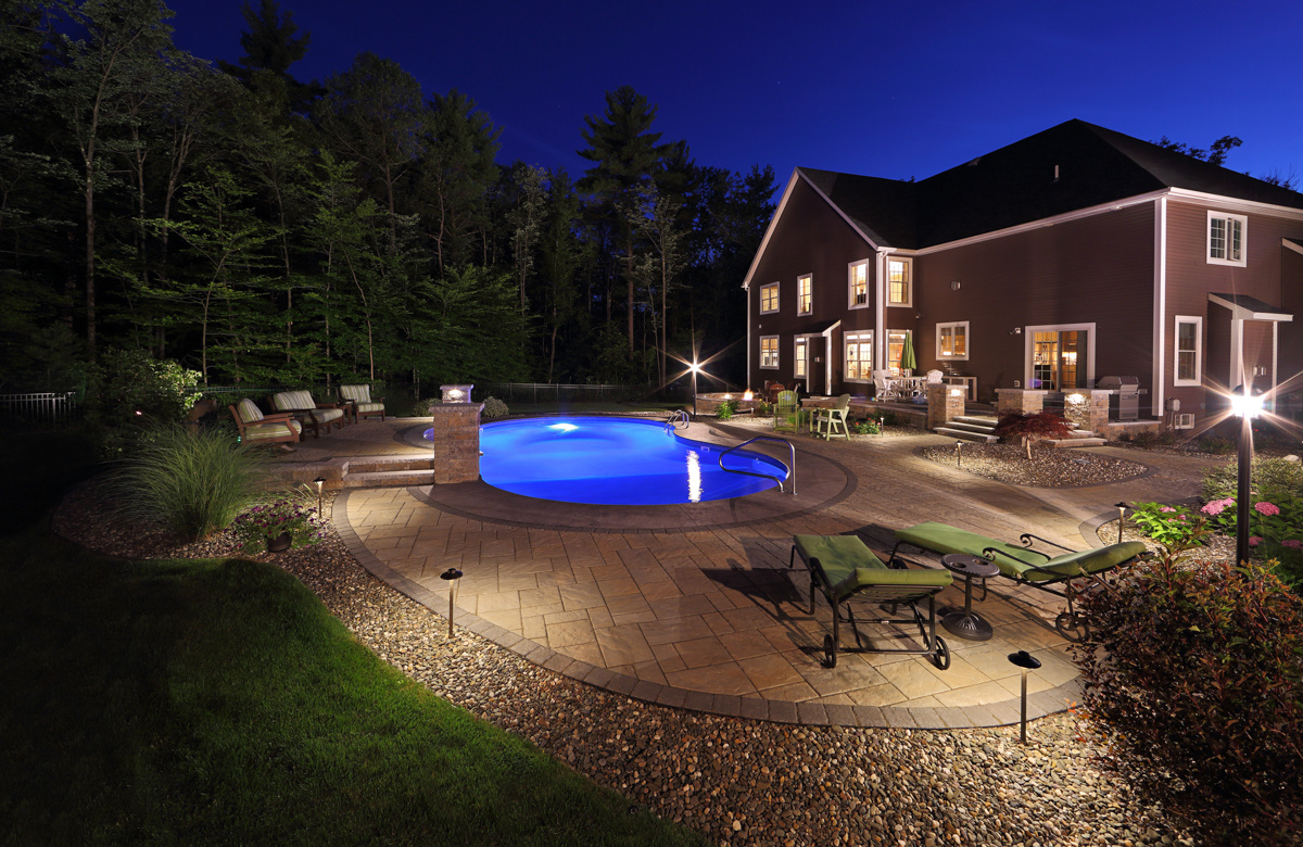 ballston spa pool and landscape