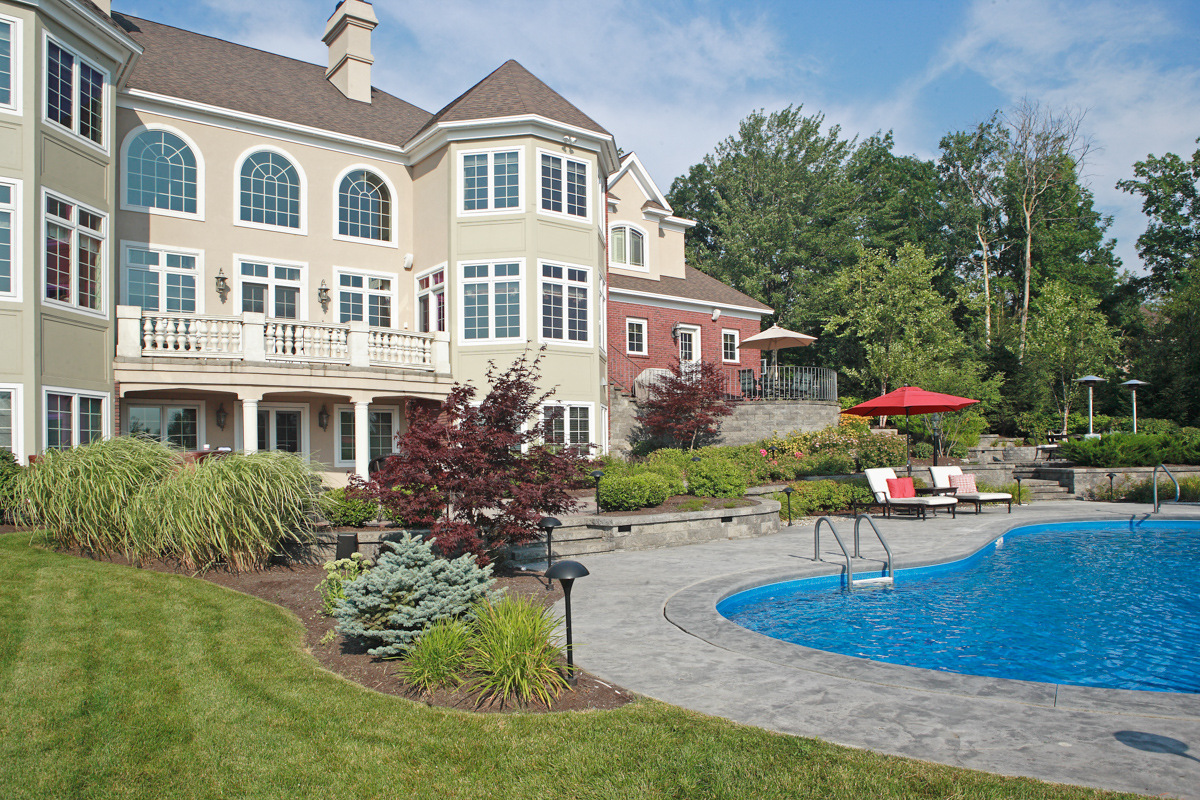 loudonville pool and landscape